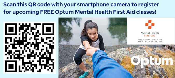 Click here to register for Optum Idaho's free Mental Health First Aid classes!